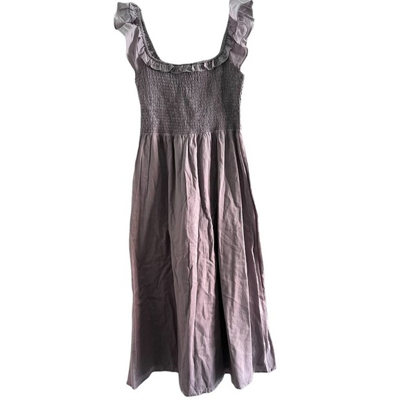 Reformation Noreen Dress - Sweat Pea Size Medium B1846 - Picture 5 of 8